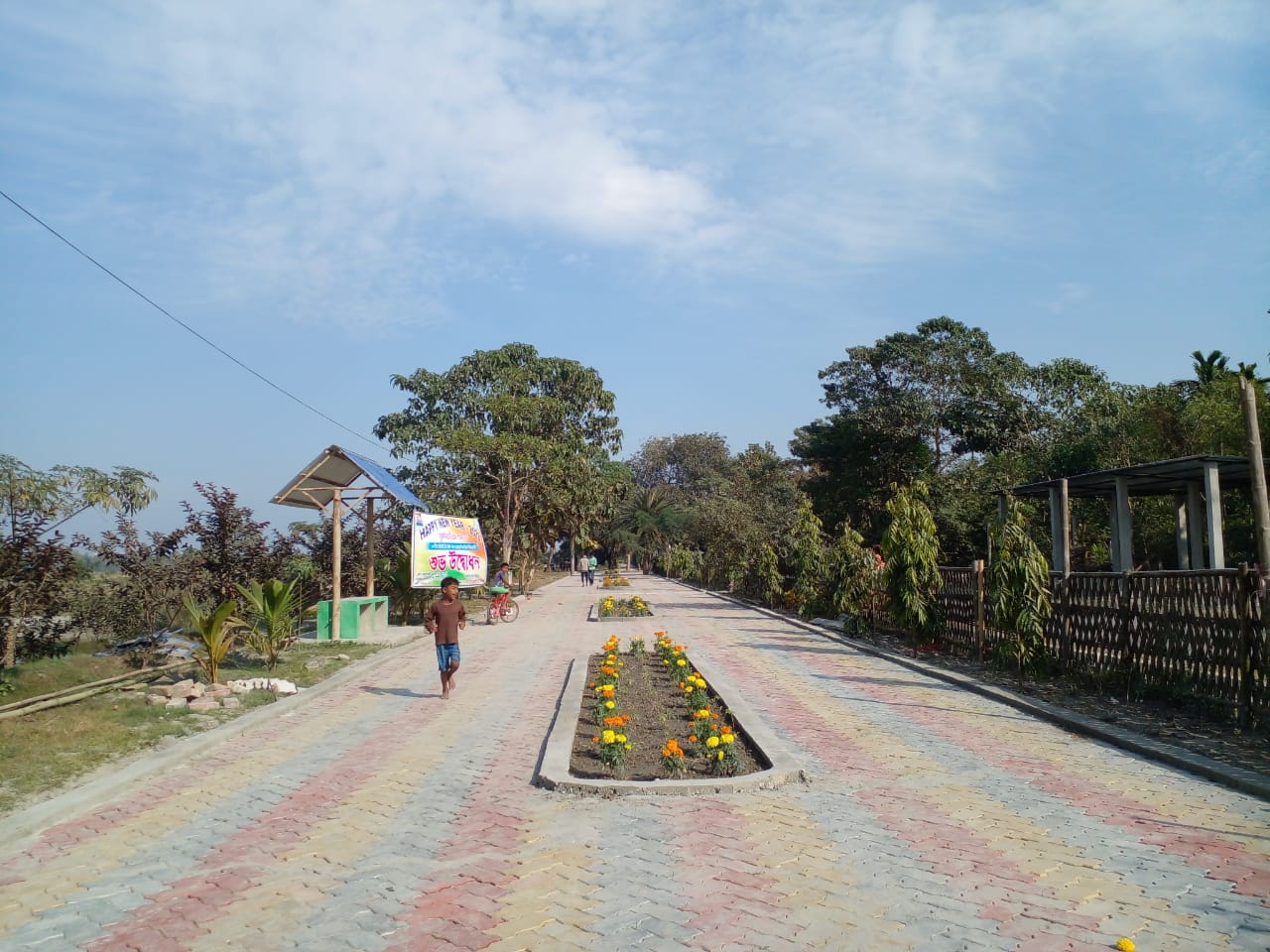 Shutkabari Gram Panchayet Torsa river bank picnic spot