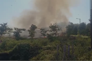 ভয়াবহ অগ্নিকাণ্ড শিলিগুড়ি কাওয়াখালী উৎস ধারা টাউনশিপে