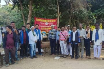 ঝাড়গ্রামে ফিড ইন্ডিয়া মুভমেন্ট অ্যাসোসিয়েশনের কম্বল বিতরণ